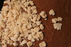 Ореховый слой с безе