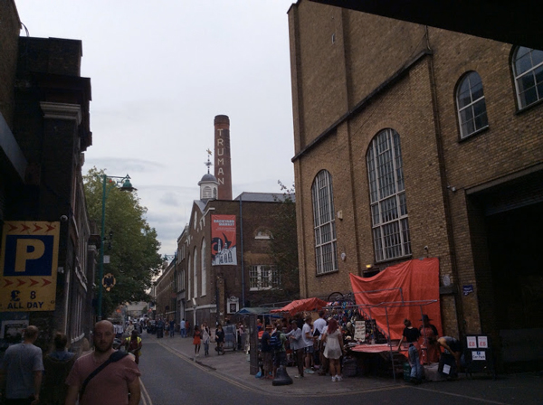 Пивоварня Truman на Brick Lane