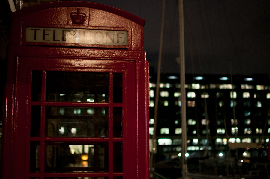 Phonebox in London